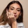 Дамски пръстен от сребро със седеф Ti Sento 12243ZY