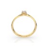 Златен дамски пръстен с диамант 0.10Ct Cara Diamanti K101-10014Y(3.0)/14K