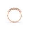 Дамски пръстен от розово злато с диаманти 0.70Ct Cara Diamanti K101-10098R(3.0)/14K