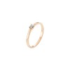 Дамски пръстен от розово злато с диамант 0.10Ct Cara Diamanti K101-10117R(3.0)/14K