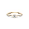Златен дамски пръстен с диаманти 0.30Ct и 0.16Ct Cara Diamanti K101-10144Y(4.2)/14K