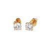 Дамски обеци от жълто злато с диаманти 0.60Ct Cara Diamanti K102-10012Y(4.2)