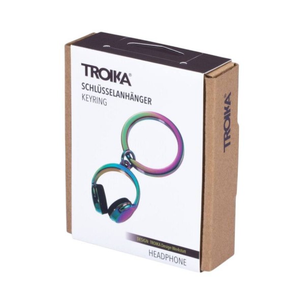 Ключодържател Цветни слушалки Troika KR17-07/MC