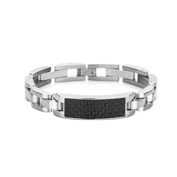 Мъжка гривна Silver Flame SFC004B