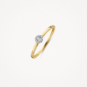 Златен дамски пръстен с диамант Blush 1646BDI
