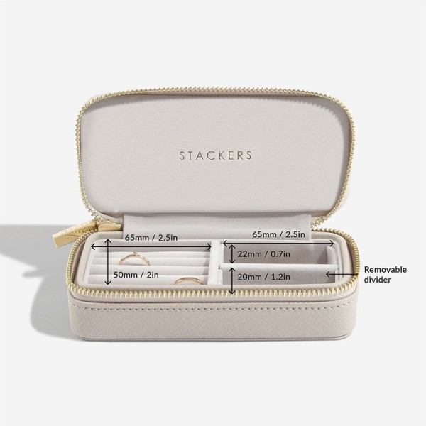 Практична кутия за бижута Stacker Теа, синя