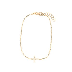 Дамска гривна от злато Cara Diamanti BRZ1632