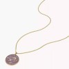 Дамско колие зодия Стрелец с аметист Fossil JF04846710