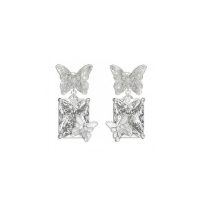 Дамски обеци с емайл Guess JUBE04089JWRHT/U