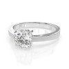 Дамски пръстен от бяло злато с диамант 0.70Ct Cara Diamanti K101-10012W(5.7)