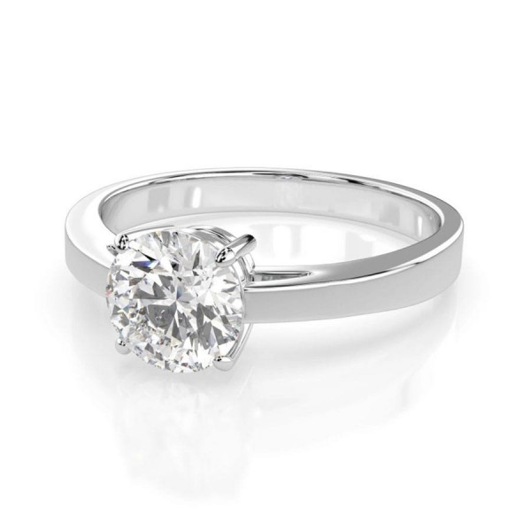 Дамски пръстен от бяло злато с диамант 0.70Ct Cara Diamanti K101-10012W(5.7)