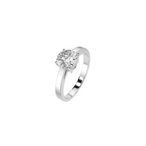 Дамски пръстен от бяло злато с диамант 0.70Ct Cara Diamanti K101-10012W(5.7)