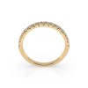 Златен дамски пръстен с диаманти 0.34Ct Cara Diamanti K101-10044/1Y/14K