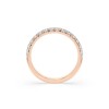 Дамски пръстен от розово злато с диаманти 0.42Ct Cara Diamanti K101-10112R/14K