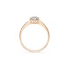 Дамски пръстен от розово злато с диамант 1.00Ct Cara Diamanti K101-10151R(6.5)/14K