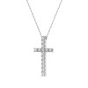 Дамско колие от бяло злато с диаманти Cara Diamanti K104-10028W
