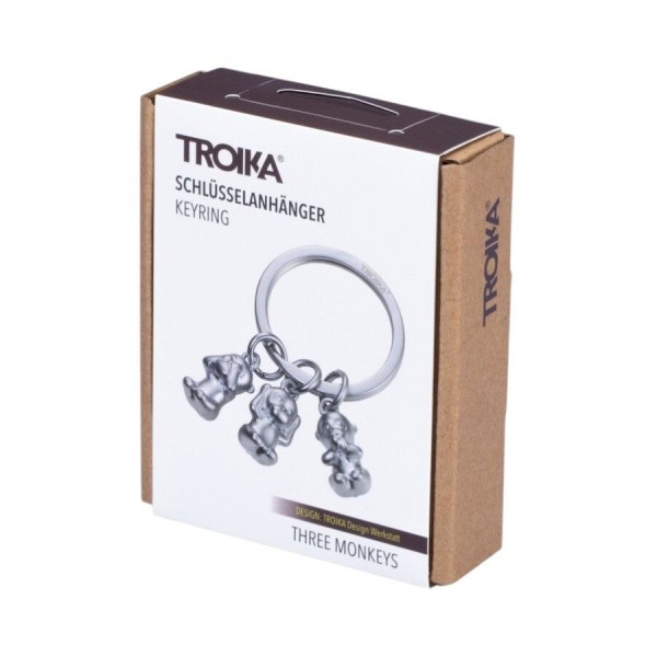 Ключодържател Трите мърди маймуни Troika KR17-18/MA