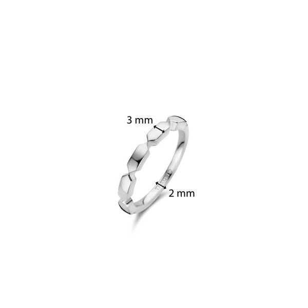 Сребърен дамски пръстен Ti Sento 12315SI