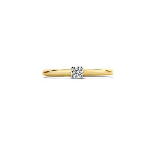 Златен дамски пръстен с диамант Blush 1603BDI