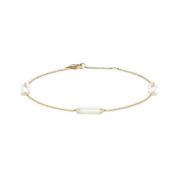 Златна гривна със седеф Blush 2267YMP