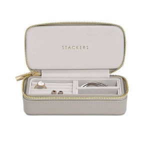 Практична кутия за бижута Stackers Теа, сива