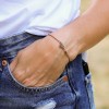 Дамска гривна в златисто със сърце Bellita