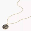 Дамско колие зодия Козирог с хематит Fossil JF04847710