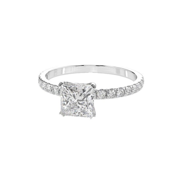 Пръстен от бяло злато с диаманти Cara Diamanti K101-10110W