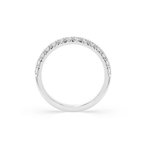 Дамски пръстен от бяло злато с диаманти 0.42Ct Cara Diamanti K101-10112W/14K