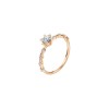 Дамски пръстен от розово злато с диаманти 0.30Ct и 0.16Ct Cara Diamanti K101-10144R(4.2)/14K