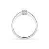 Дамски пръстен от бяло злато с диамант 0.15Ct Cara Diamanti K101-10151W(3.4)/14K