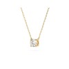 Златно дамско колие с диамант 0.30Ct K104-10040Y(4.2)/14K