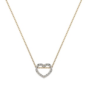 Златно дамско колие с диаманти 0.09Ct Cara Diamanti K104-10051Y/14K