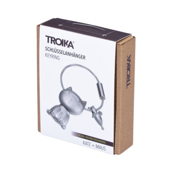 Ключодържател Котка и мишка Troika KR14-20/MA