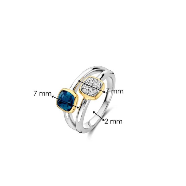 Сребърен дамски пръстен Ti Sento 12352DB