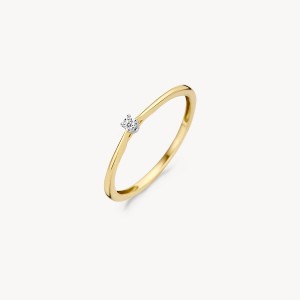 Златен дамски пръстен с диамант Blush 1620WDI