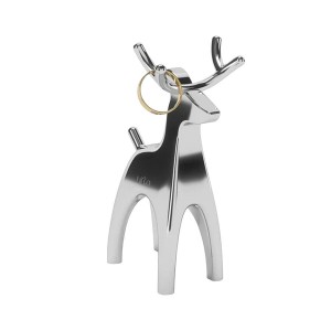 Поставка за пръстени Umbra Zoola Reindeer, цвят хром
