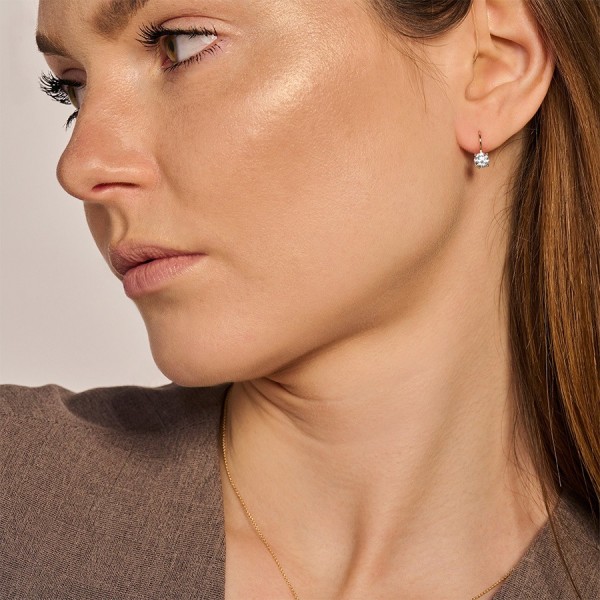Златни дамски обеци Blush 7296YZI