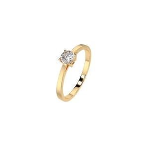 Златен дамски пръстен с диамант 0.30Ct Cara Diamanti K101-10012/1Y(4.2)/14K