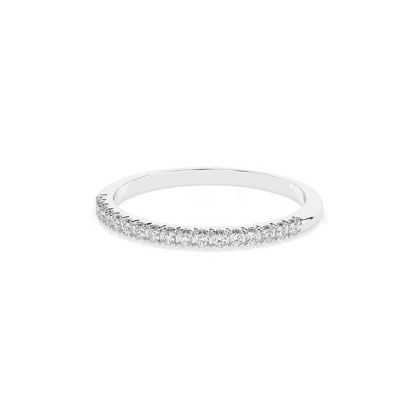 Дамски пръстен от бяло злато с диаманти 0.14Ct Cara Diamanti K101-10076W/14K