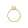 Златен дамски пръстен с диаманти 1.00Ct и 0.21Ct Cara Diamanti K101-10094Y(6.5)/14K