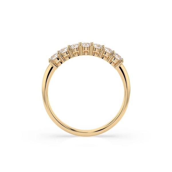 Златен дамски пръстен с диаманти 0.42Ct Cara Diamanti K101-10098Y(2.5)/14K