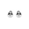 Дамски обеци от бяло злато с диаманти 0.08Ct Cara Diamanti K102-10048W/14K