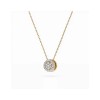 Златно дамско колие с диаманти 0.08Ct и 0.07Ct Cara Diamanti K104-10038Y/14K