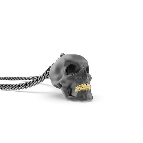 Мъжко колие с череп Metalmorphose MTMJ321-01