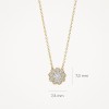 Златно дамско колие Blush 3196YZI