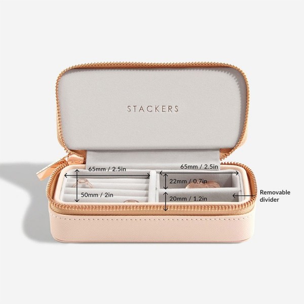 Практична кутия за бижута Stacker Теа, светлорозова