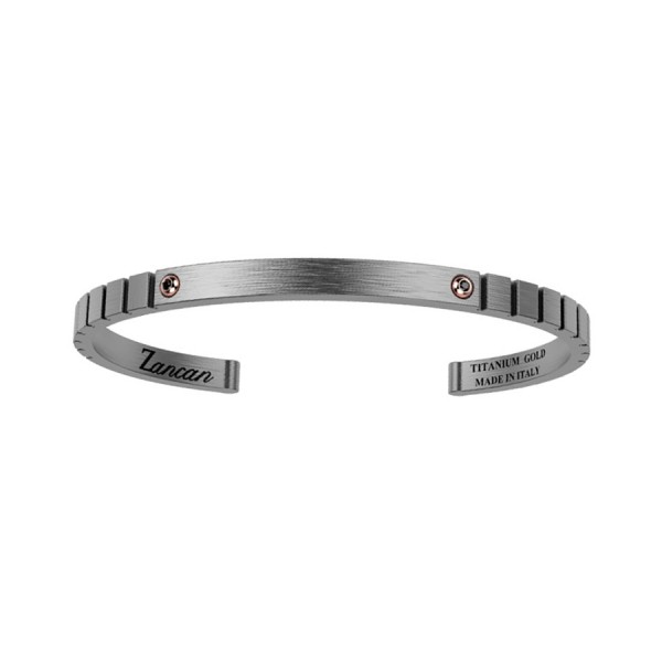 Мъжка гривна с диамант Zancan ETB129R-M