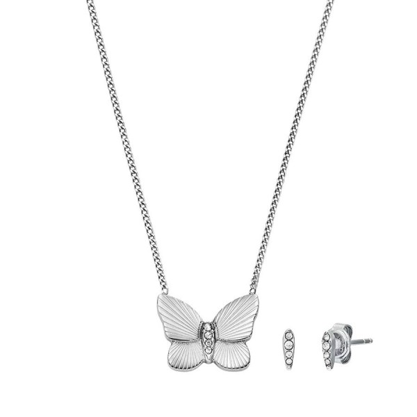 Комплект колие и обеци Fossil JF04935SET