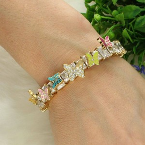 Дамска гривна с емайл Guess JUBB04088JWYGMCT/U